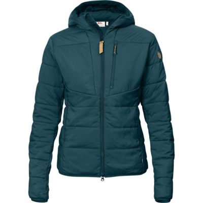 Sudadera Con Capucha Fjallraven Keb Padded Mujer Verde - Chile AEH107259